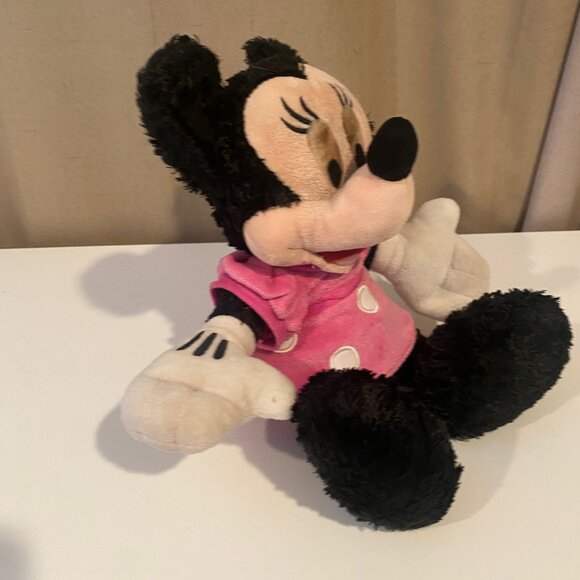 Disney Minnie Mouse Plush Doll 13 Moveable Arms & Legs Adjustable Toy - Picture 2 of 4